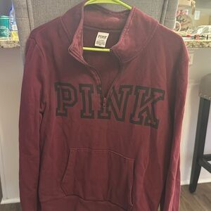 Pink Victoria secret s large pullover